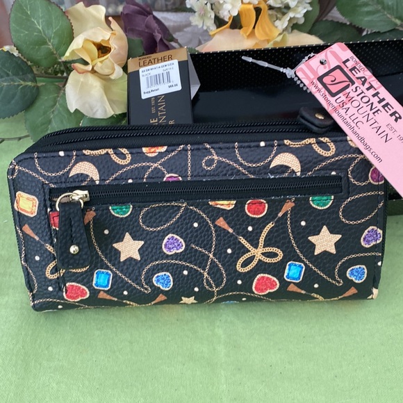 Leather wallet - Picture 3 of 16